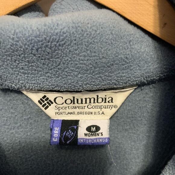 Vintage Columbia 90s bugaboo interchange jacket w detachable fleece lining! Sz M - Picture 8 of 9